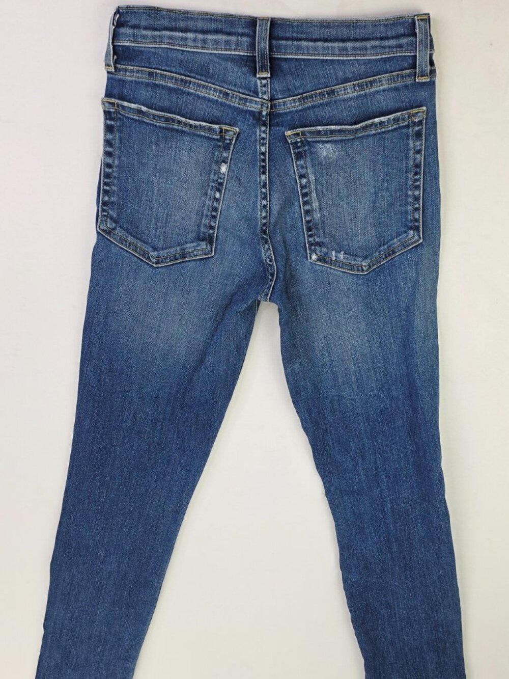 Nili Lotan Mid Rise Size 26X28 Womens Blue Denim Jeans Made In The USA